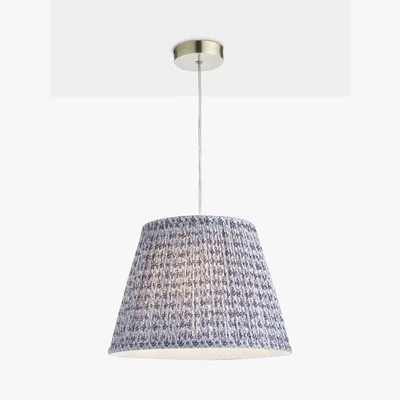 John Lewis English Heritage St John Street Pleated Lamp Shade
