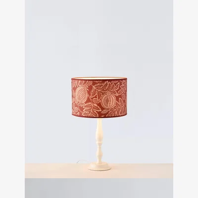 John Lewis John Lewis x Sanderson Cantaloupe Drum Lampshade