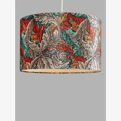John Lewis Morris & Co. Acanthus Lampshade, Forest