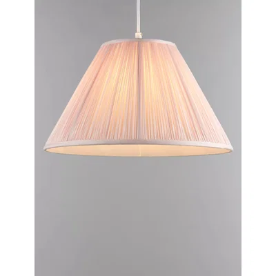 John Lewis John Lewis & Partners Isadora Cone Silk Lampshade