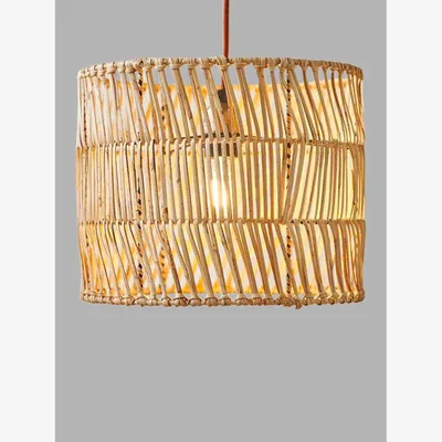 John Lewis Nkuku Banso Wicker Lampshade