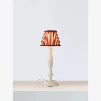 John Lewis Sanderson Pinetum Pinstripe Scalloped Lampshade