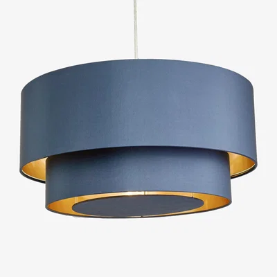 John Lewis John Lewis Tiered Satin Silk Easy-to-Fit Ceiling Shade