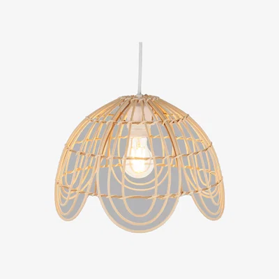 John Lewis little home at John Lewis Aria Easy-To-Fit Ceiling Shade, Natural