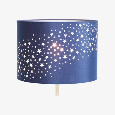 John Lewis little home at John Lewis Stardust Lampshade, Navy