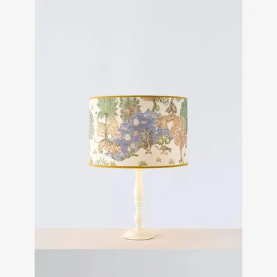 John Lewis Sanderson Pamir Garden Drum Lampshade, Multi