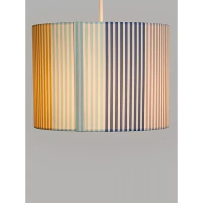 John Lewis Harlequin Above and Below Lampshade, Multi, Dia.25cm