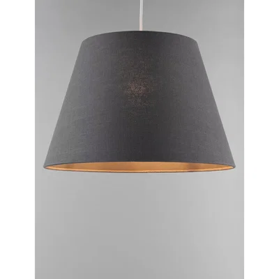 John Lewis John Lewis & Partners Sophia Pure Linen Tapered Lampshade