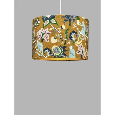 John Lewis John Lewis & Partners Seoni Lampshade, Saffron