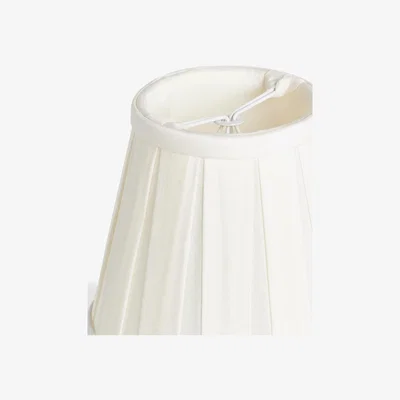 John Lewis John Lewis & Partners Oratorio Silk Candle Lampshade, Cream