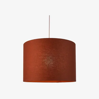 John Lewis John Lewis Sophia Pure Linen Drum Lampshade