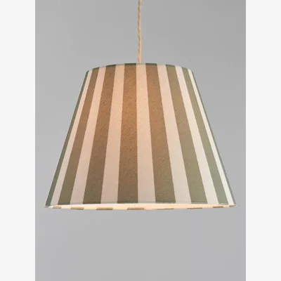 John Lewis John Lewis Bold Stripe Lampshade, 25cm