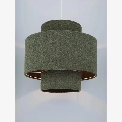 John Lewis John Lewis Boucle Layered Ceiling Lampshade