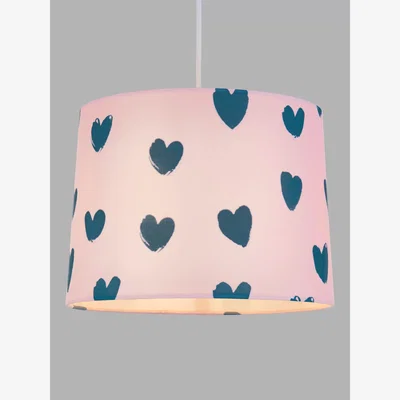 John Lewis John Lewis ANYDAY Hearts Lampshade, Dia.25cm