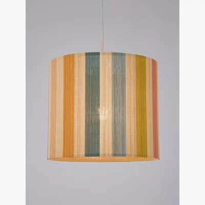 John Lewis John Lewis Kids' Carnival Bamboo Lampshade