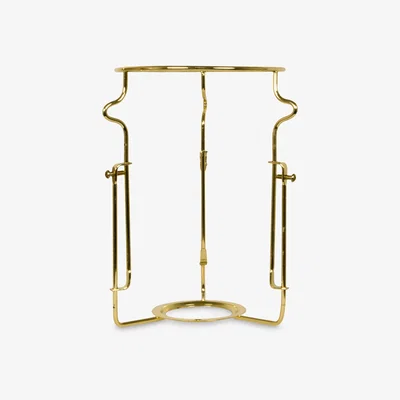 John Lewis John Lewis & Partners Adjustable Shade Carrier, Brass, ES Fitting