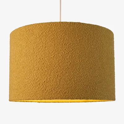 John Lewis John Lewis Boucle Drum Lampshade