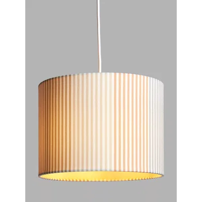 John Lewis Harlequin Hide & Seek Striped Ceiling Light Shade, Multi