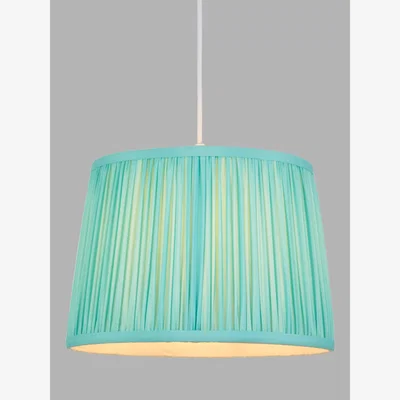 John Lewis John Lewis + Matthew Williamson Faux Silk Pleated Lampshade