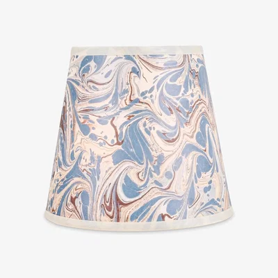 John Lewis John Lewis + Matthew Williamson Marble Lampshade, Blue