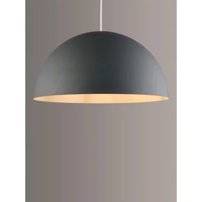 John Lewis John Lewis & Partners Large Dome Metal Easy-to-Fit Ceiling Shade