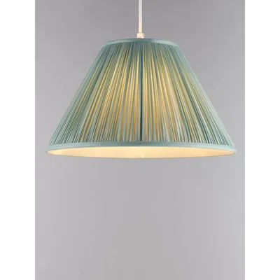 John Lewis John Lewis & Partners Isadora Cone Silk Lampshade