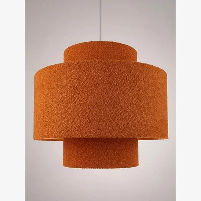 John Lewis John Lewis Boucle Layered Ceiling Lampshade