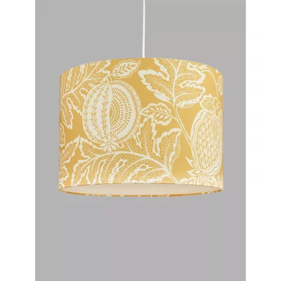 John Lewis Sanderson Canteloupe Lampshade, Yellow
