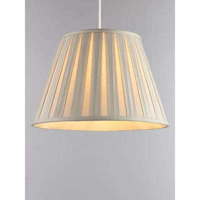 John Lewis John Lewis & Partners Oratorio Silk Tapered Lampshade