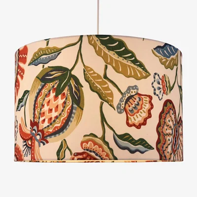 John Lewis John Lewis Pomegranate Drum Lampshade, Multi