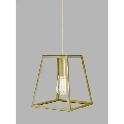 John Lewis ANYDAY John Lewis & Partners Industrial Lantern Ceiling Shade