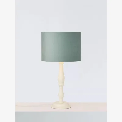 John Lewis John Lewis Matt Velvet Drum Lampshade