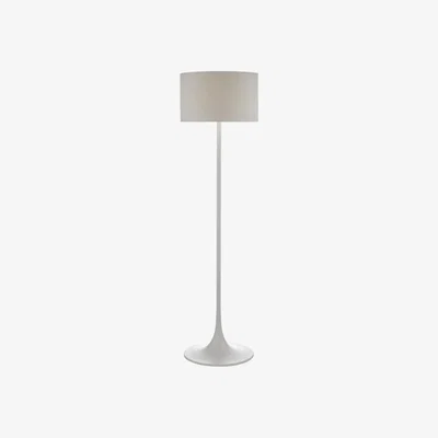 Knees dar lighting FUN4939 Floor Lamp With Shade - Grey