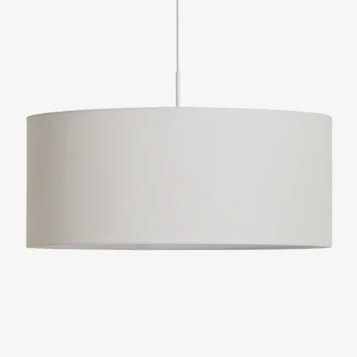 Kave Home Niani ceiling lamp shade in ivory cotton Ø60cm