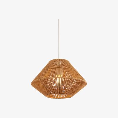 La Redoute 30cm Diamond Pattern Paper String Woven Easy Fit Pendant Shade