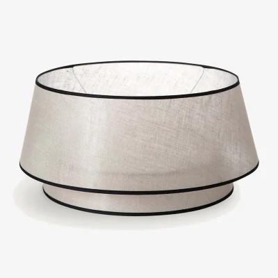 La Redoute Epilogon Double Linen Lampshade