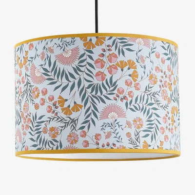 La Redoute Majari 30cm Diameter Floral Cotton Lampshade