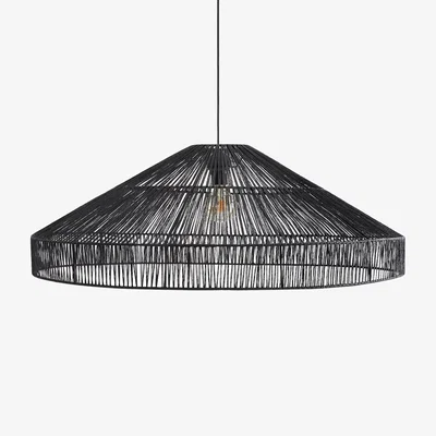 La Redoute Yaku 90cm Diameter Hemp Ceiling Light