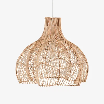 La Redoute Rotanga Woven Rattan Lampshade