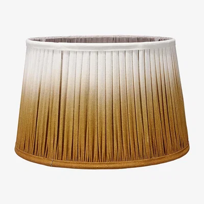 La Redoute 25cm Scallop Ombre Soft Pleated Tapered Shade