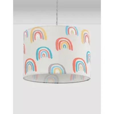 Marks & Spencer M&S Rainbow Print Ceiling Lamp Shade - Multi, Multi