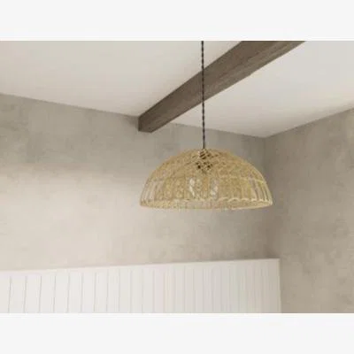 Marks & Spencer M&S  Rattan Pendant Lamp Shade - Natural, Natural