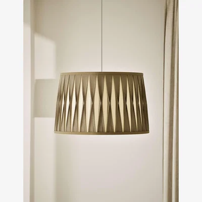 Marks & Spencer M&S Collection Fabric Pinch Pleat Shade - Natural, Natural