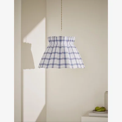 Marks & Spencer M&S Collection Floral Pleated Shade - Navy, White,Navy