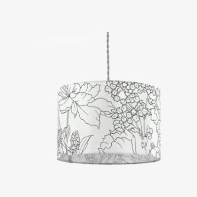 Marks & Spencer M&S Floral Print Lamp Shade - Teal Mix, Teal Mix