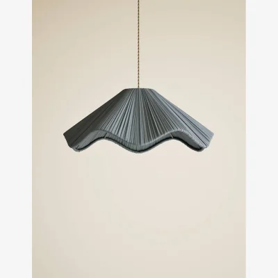 Marks & Spencer M&S Pleated Wave Large Easy Fit Shade Blue