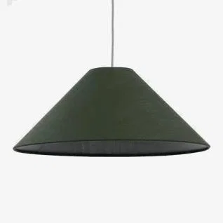 Marks & Spencer M&S Cone Lamp Shade - Green, Green,Natural