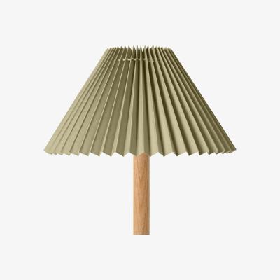 Made.com Pleat Lamp Shade, 30 cm, Pear Green