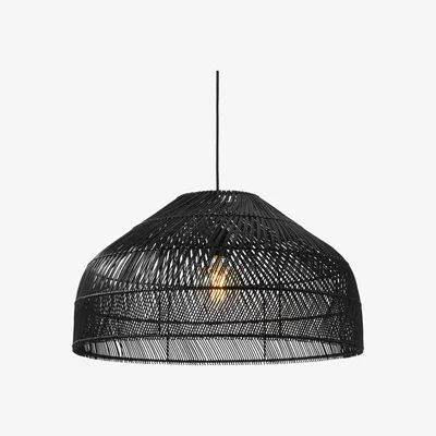 Made.com Java Lamp Shade, Extra Large, Black
