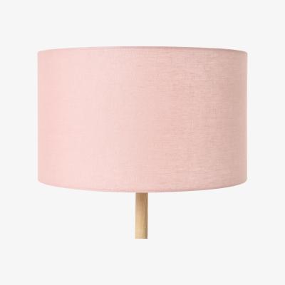 Made.com Brisa 100% Linen Lamp Shade, 40cm, Dusty Pink